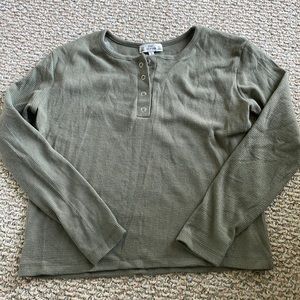 Army green long sleeve